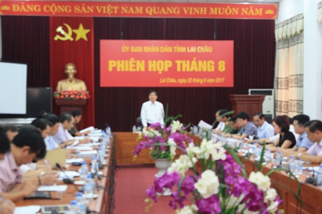 Đồng chí Đỗ Ngọc An –Phó Bí thư Tỉnh uỷ, Chủ tịch UBND tỉnh Kết luận phiên họp
