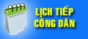 Lịch tiếp công dân của Sở Kế hoạch và đầu tư