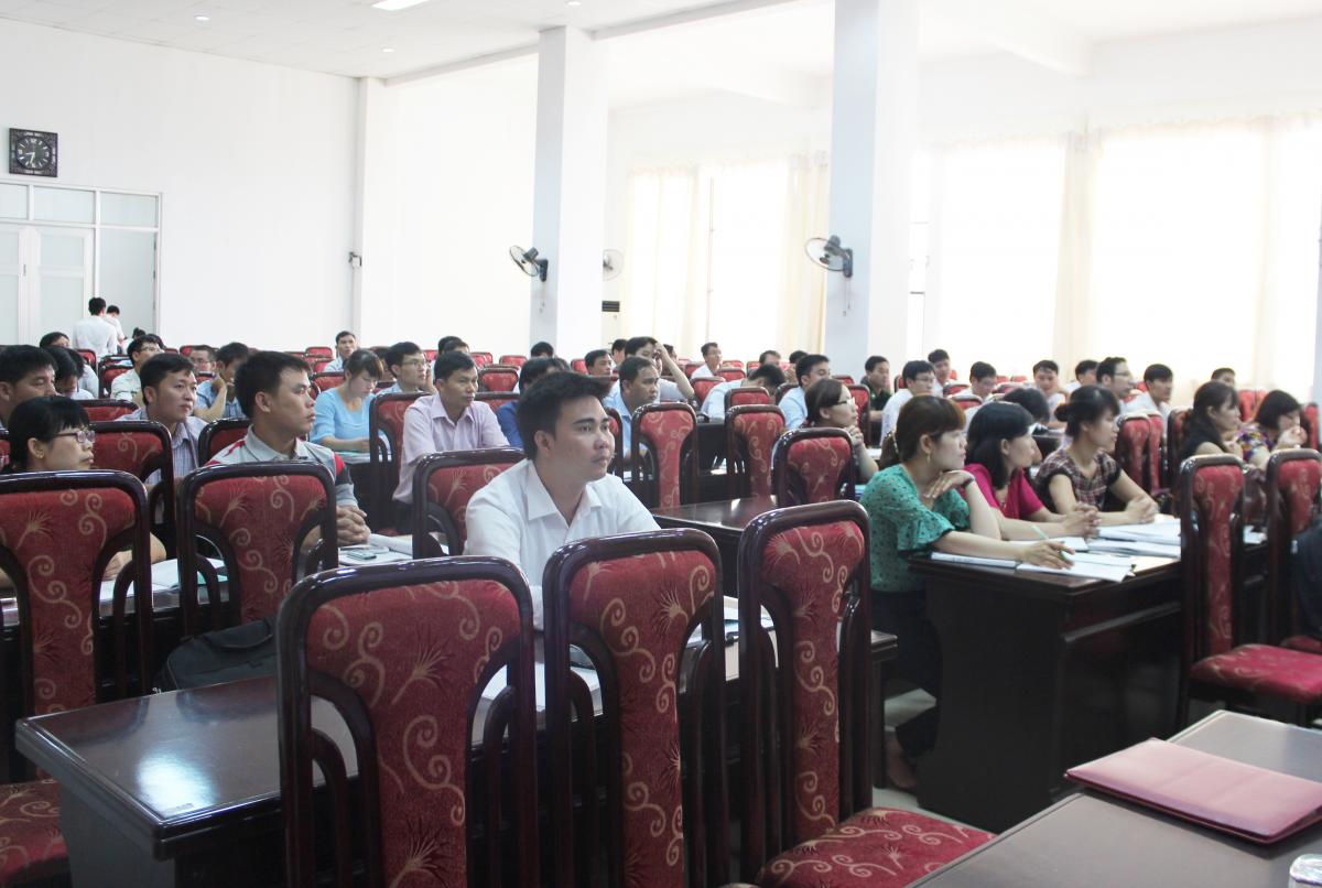 Toàn cảnh Lễ khai giảng lớp tập huấn