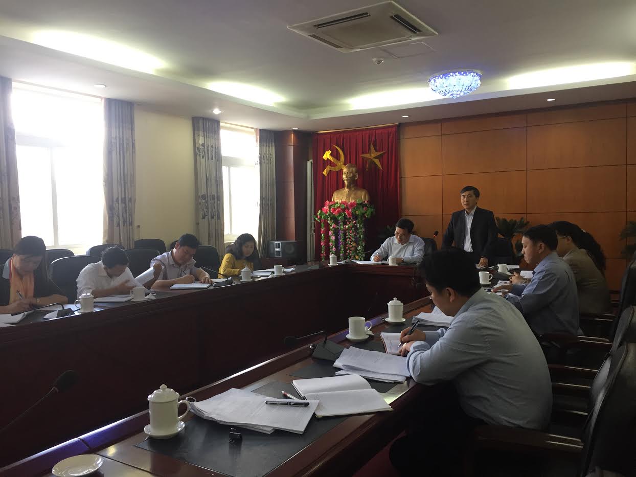 Quang cảnh buổi khảo sát.
