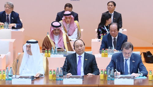 Thủ tướng đề nghị G20 thành lập Diễn đàn toàn cầu về khởi nghiệp. Ảnh: VGP/Quang Hiếu