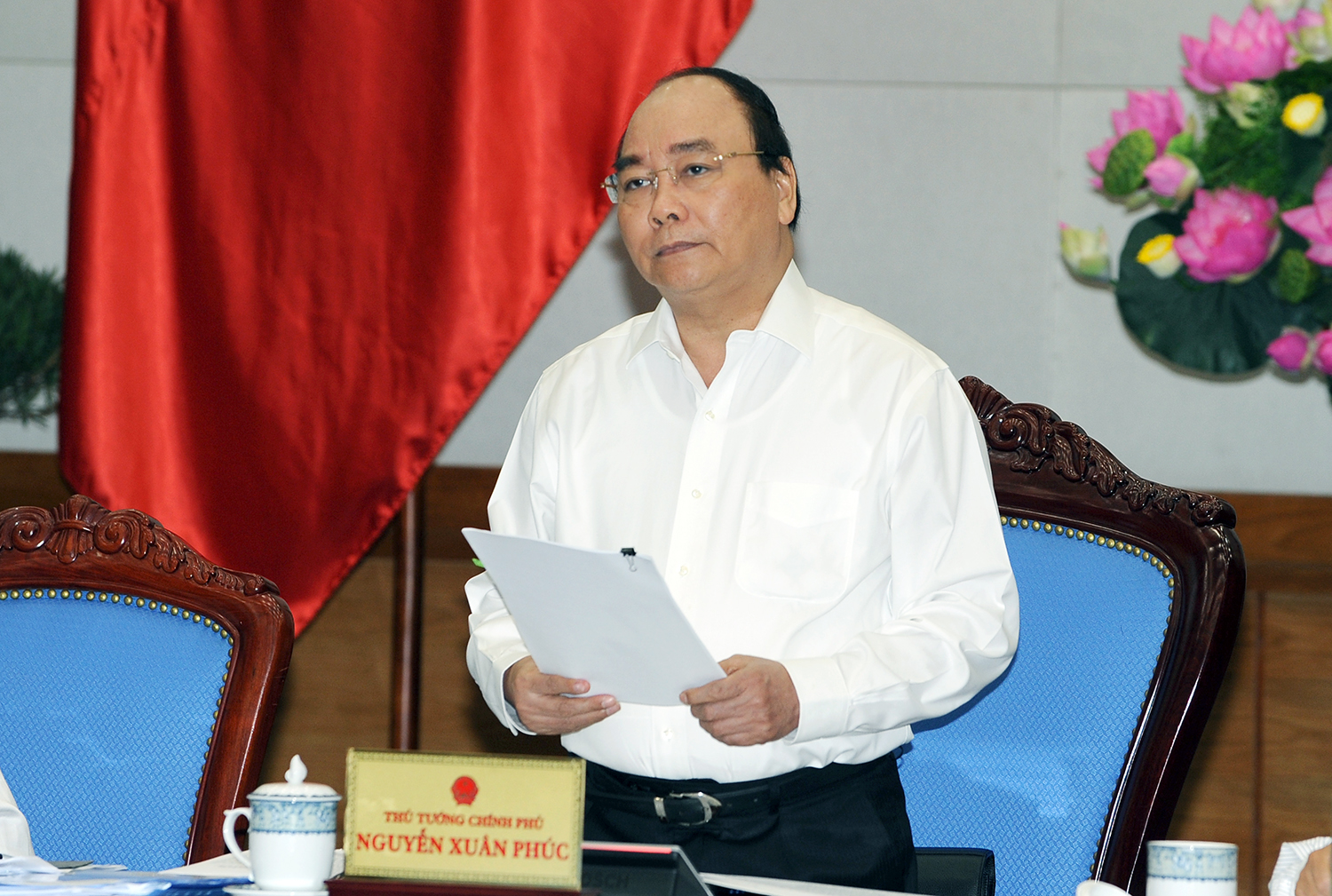 Thủ tướng nhấn mạnh “tạo sự thông thoáng trong thương mại” là yêu cầu rất lớn hiện nay. - Ảnh: VGP/Quang Hiếu