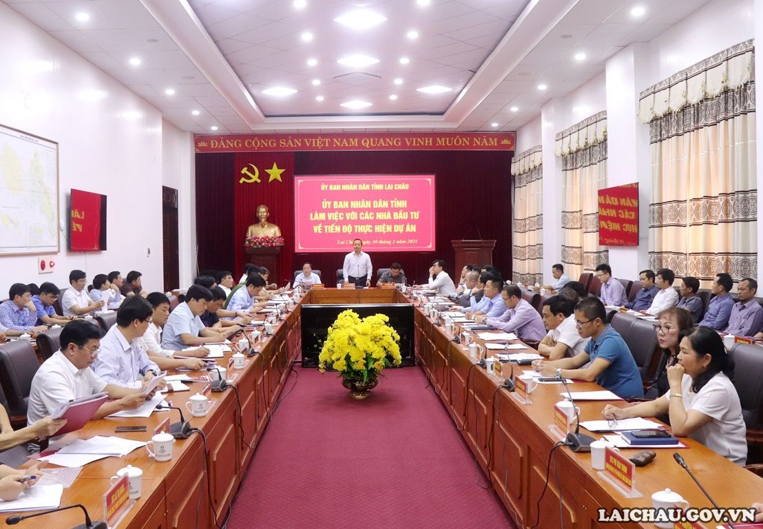 Lai Châu: UBND tỉnh nắm bắt và xác định các giải pháp tháo gỡ khó khăn, vướng mắc cho các Nhà đầu tư