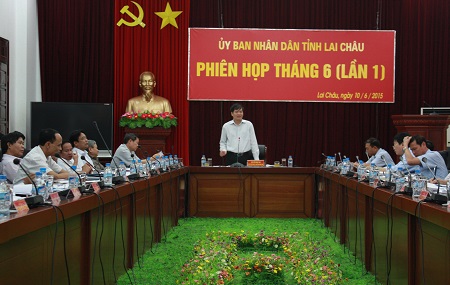 Chủ tịch UBND tỉnh Đỗ Ngọc An chủ trì Phiên họp UBND tỉnh