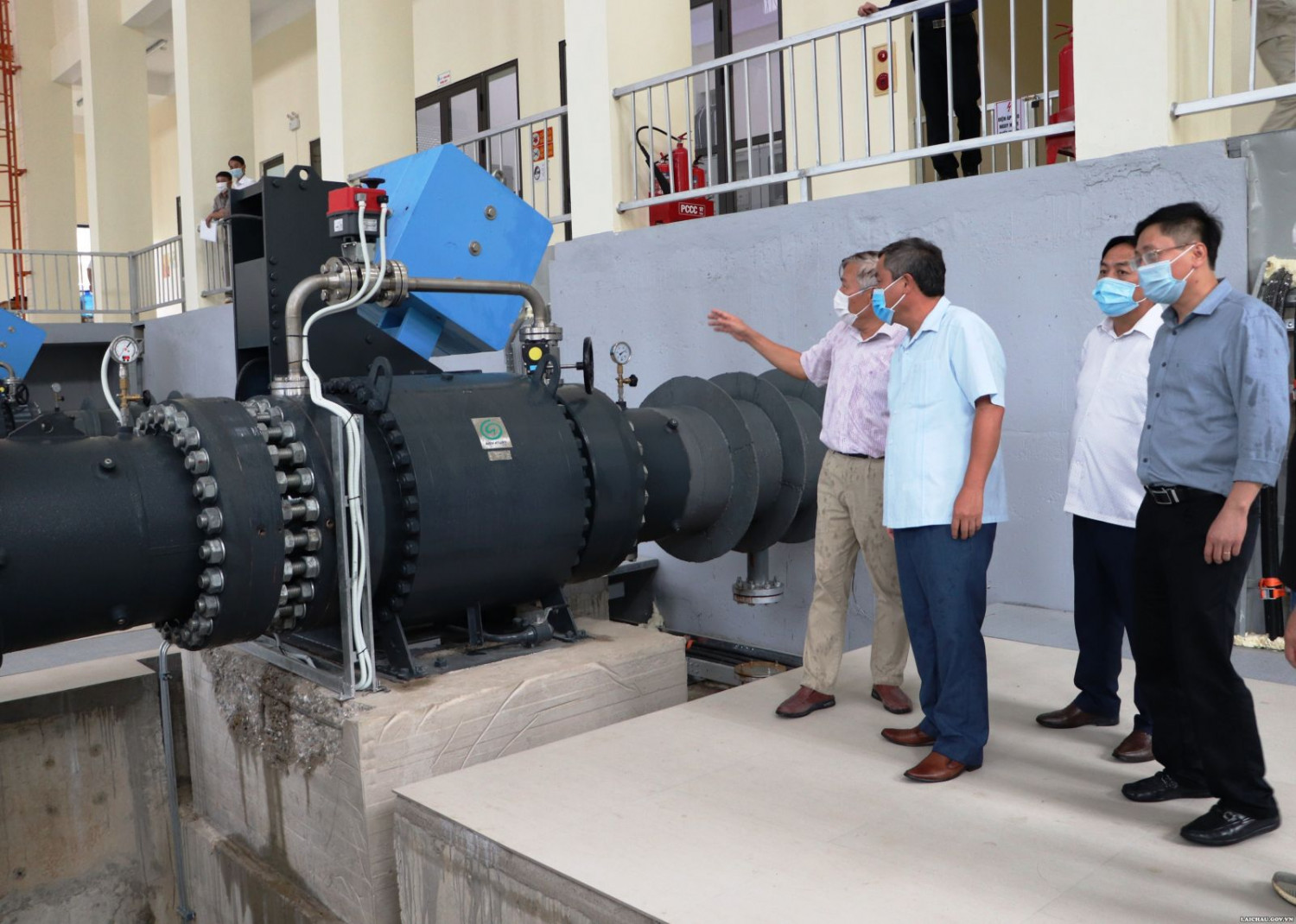 Lãnh đạo UBND tỉnh kiểm tra, khảo sát dự án thuỷ điện tại xã Khun Há, huyện Tam Đường
