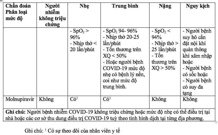 Mới: Bộ Y tế bổ sung hướng dẫn sử dụng thuốc Molnupiravir và Remdesivir trong điều trị COVID-19 - Ảnh 1.