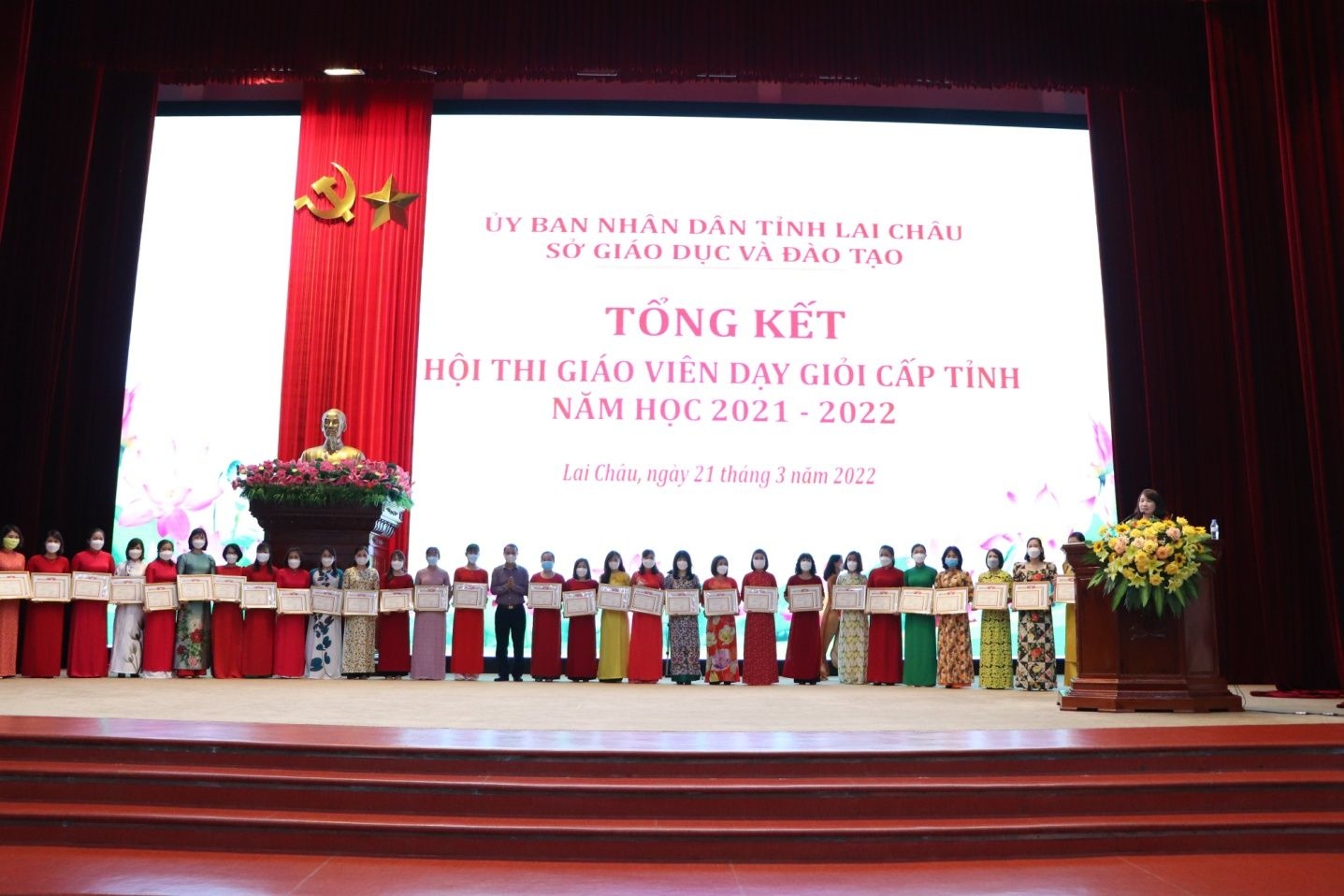 TỔNG KẾT HỘI THI GIÁO VIÊN DẠY GIỎI CẤP TỈNH  NĂM HỌC 2021-2022 - Ảnh minh hoạ 5