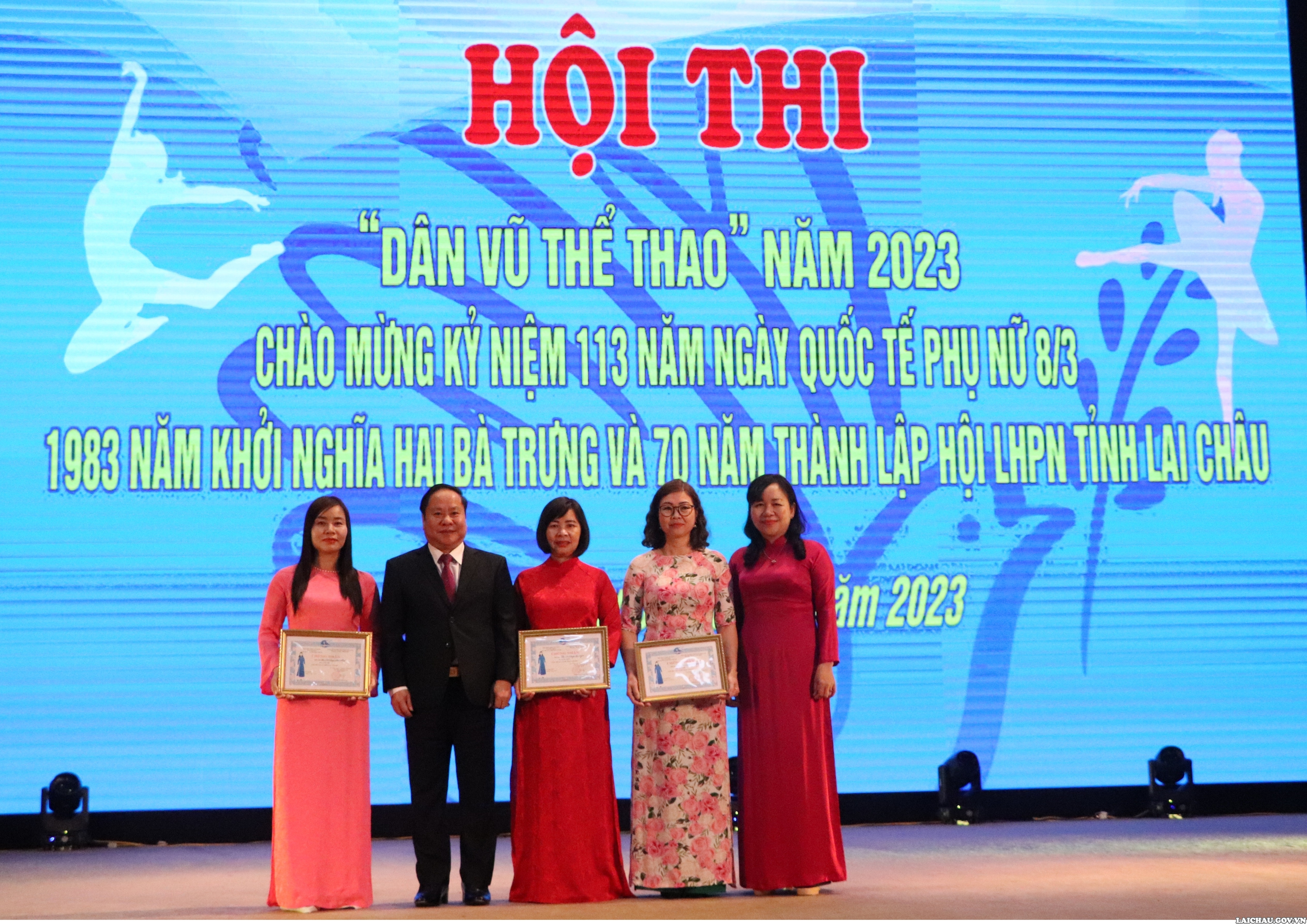 Hội thi dân vũ thể thao năm 2023 tỉnh Lai Châu: Trao 13 giải cho các đội và thí sinh có thành tích xuất sắc