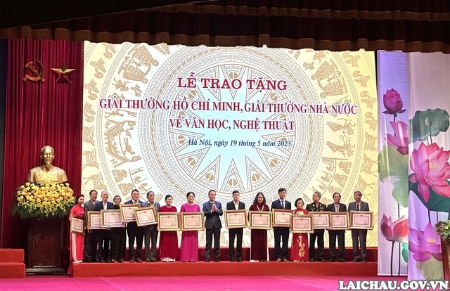 Trao tặng Giải thưởng Hồ Chí Minh, Giải thưởng Nhà nước về văn học, nghệ thuật năm 2022 tặng 128 tác giả, đồng tác giả