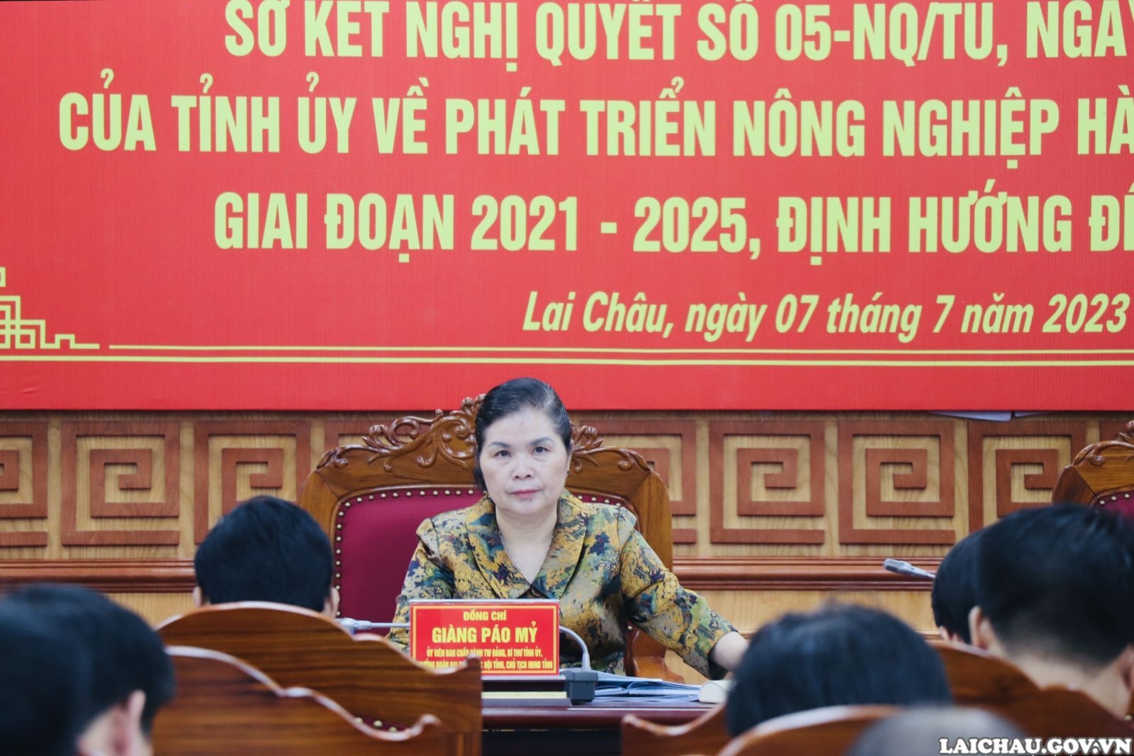 Hội nghị sơ kết Nghị quyết số 05-NQ/TU của Tỉnh ủy về phát triển nông nghiệp hàng hóa tập trung giai đoạn 2021-2025, định hướng đến 2030