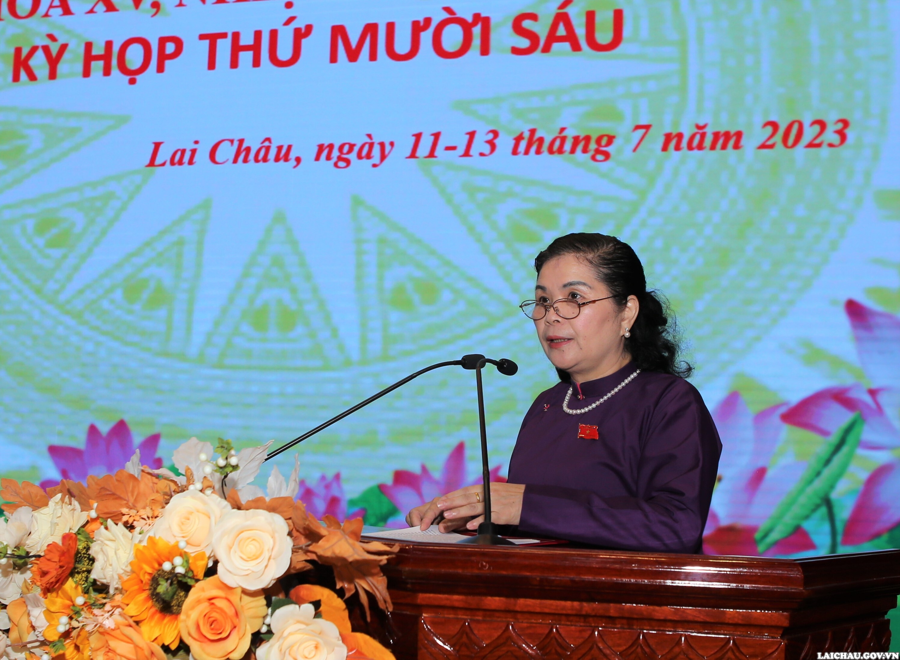 Lai Châu: Khai mạc Kỳ họp thứ mười sáu HĐND tỉnh khóa XV, nhiệm kỳ 2021 - 2026