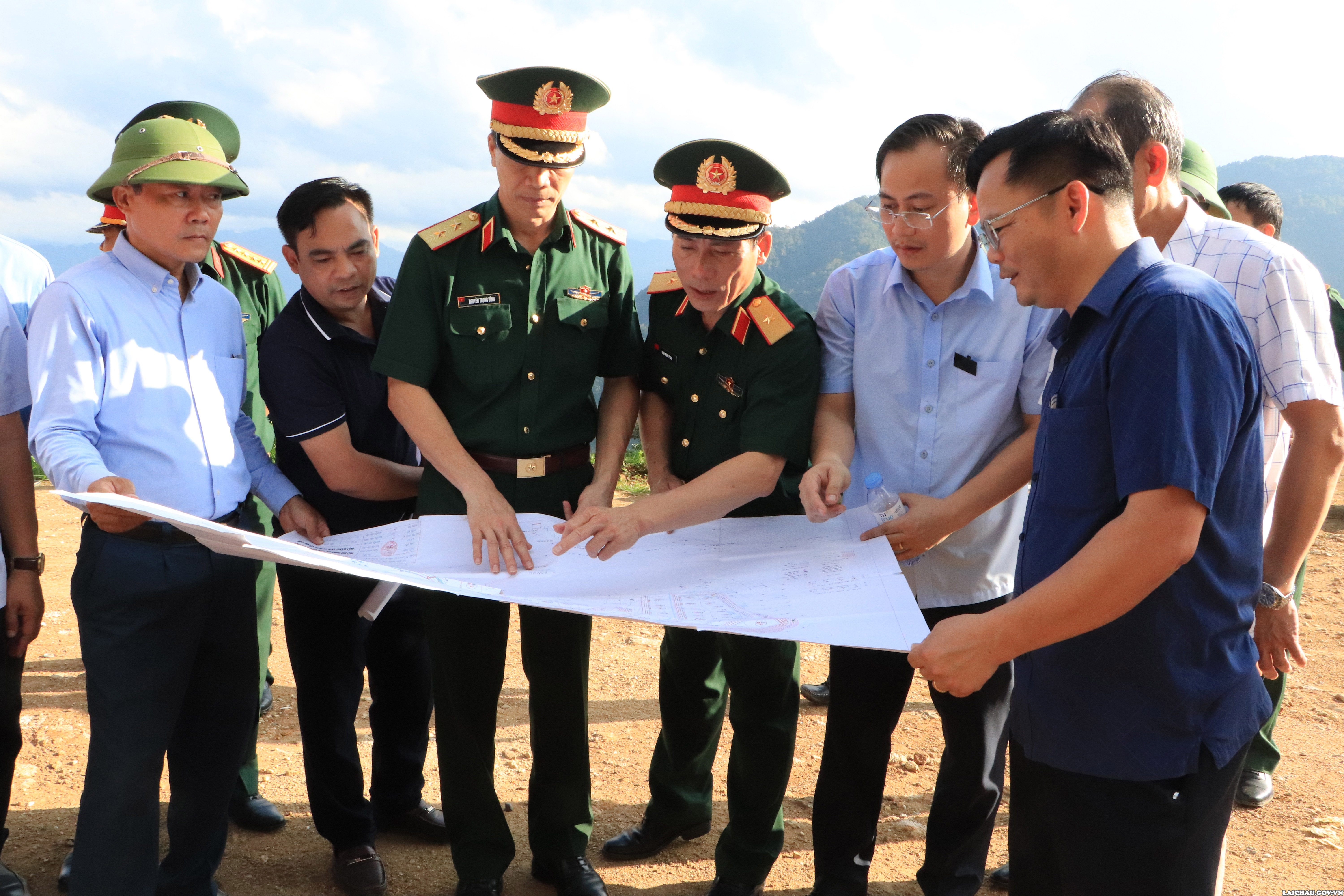 Đoàn công tác phòng, chống thiên tai Trung ương làm việc với tỉnh Lai Châu