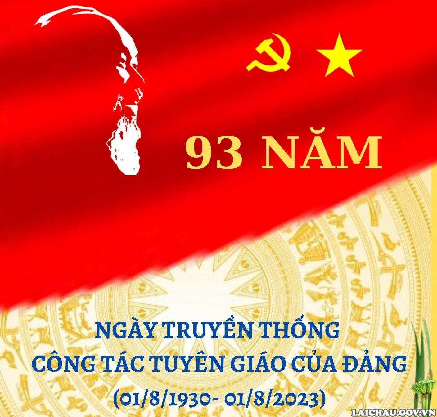 Kỷ niệm 93 năm Ngày truyền thống công tác Tuyên giáo của Đảng (01/8/1930-01/8/2023)