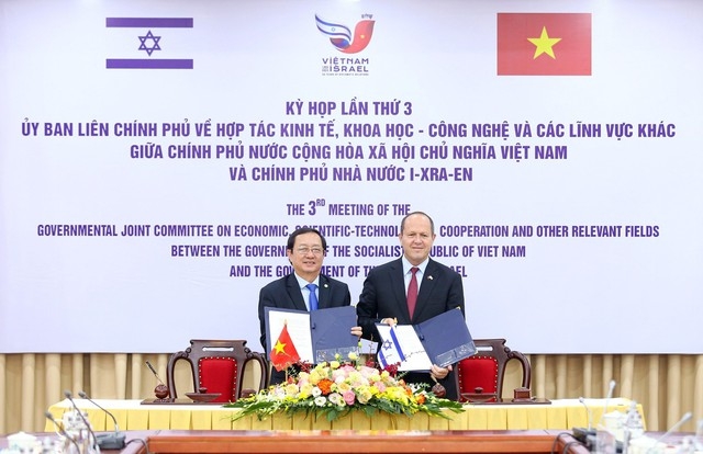 Việt Nam-Israel ưu tiên hợp tác về khởi nghiệp và đổi mới sáng tạo