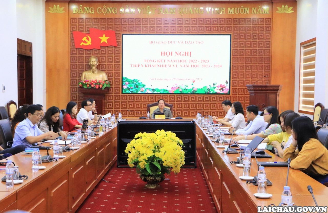 Hội nghị triển khai nhiệm vụ năm học 2023 - 2024