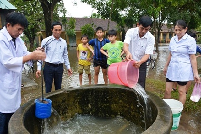 Chủ động phòng chống dịch bệnh trong mưa lũ, ngập lụt, sạt lở đất