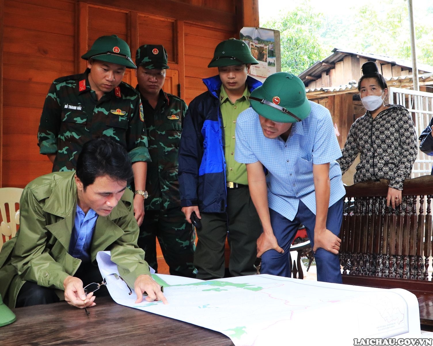 Đoàn công tác của tỉnh kiểm tra công tác phòng chống thiên tai tại huyện Sìn Hồ