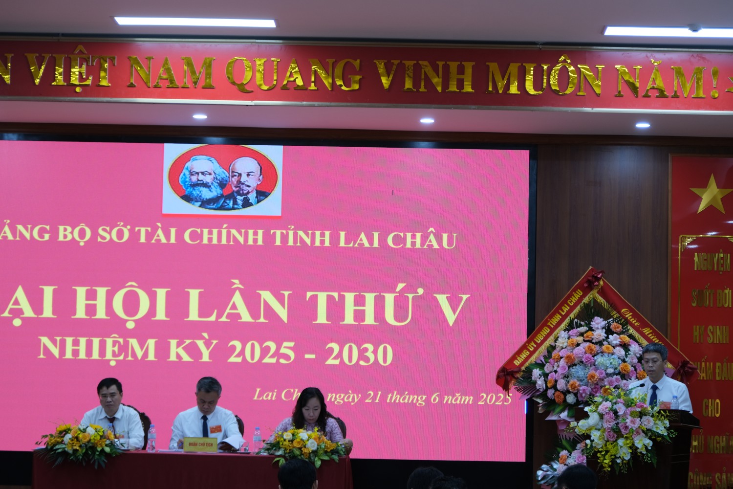 Đại hội Đảng bộ Sở Tài chính lần thứ V, nhiệm kỳ 2025 - 2030